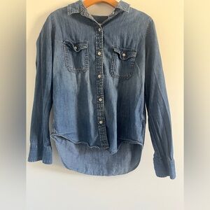 Universal Thread Blue Denim Shirt